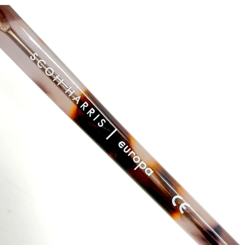 Scott Harris Eyeglasses Womens Cateye Tortoise Demi Red SH-622 C3 Europa